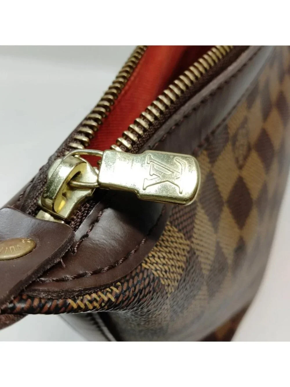 Authentic Louis Vuitton Ilovo MM Damier Ebene Shoulder Bag
